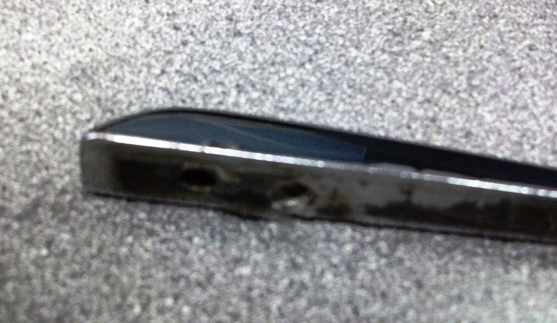 Image of RIGHT DOOR STRAKE SIDE WING FENDER CHROME TRIM