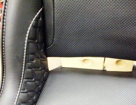 LEATHER REAR SEAT UNIT RIGHT HAND