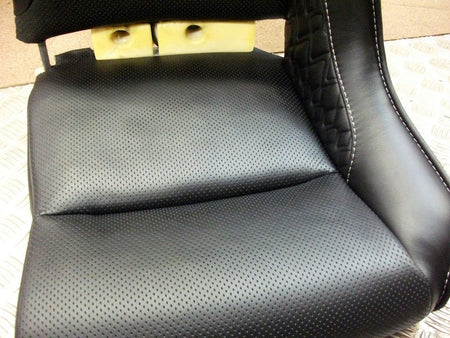 LEATHER REAR SEAT UNIT LEFT HAND