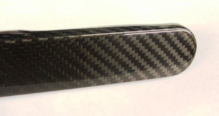 PAIR OF CARBON FIBRE DOOR HANDLE BLADES 
