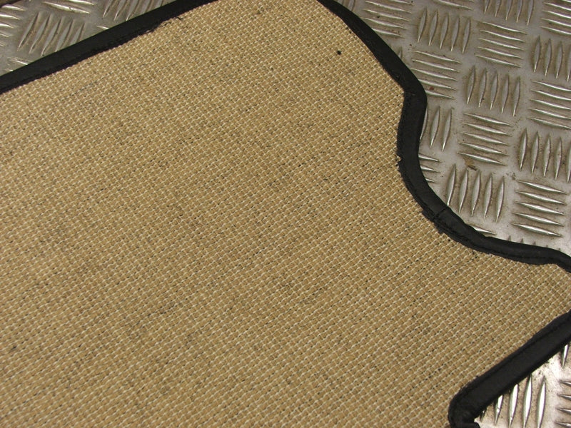 BLACK FOOTWELL CARPET MAT RIGHT HAND FOR RIGHT HAND DRIVE