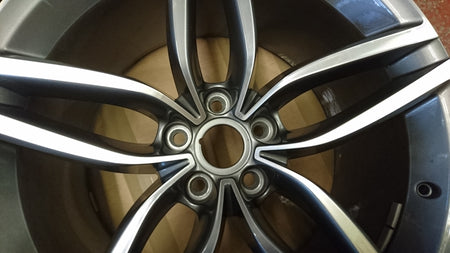 Image of 20x11 10 SPOKE REAR WHEEL DIAMOND TURNED FACE