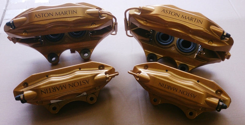 Image of CALIPER SET OF 4 FINISHED IN GOLD