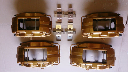 Image of CALIPER SET OF 4 FINISHED IN GOLD