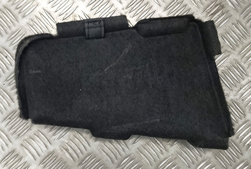 Image of BOOT TRUNK CARPET TRIM DOOR AND STRAP LEFT HAND