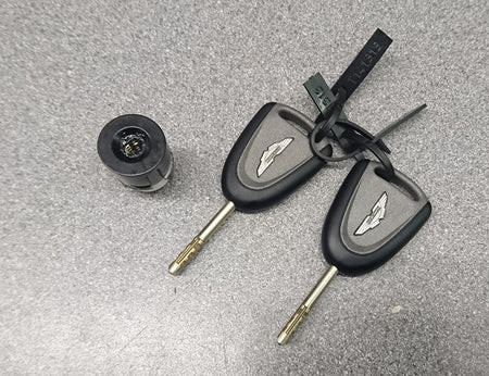 GLOVE BOX LOCK WITH 2 KEYS