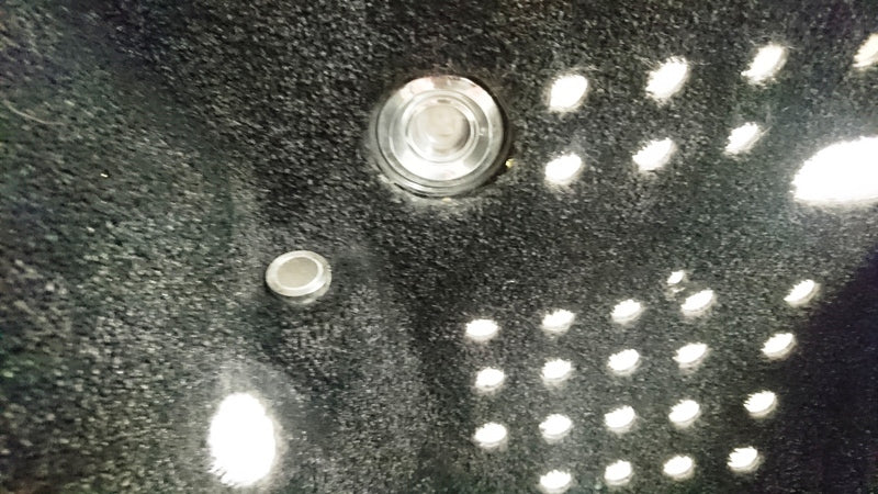 REAR BOOT TRUNK CARPET LEFT HAND SIDE PANEL 