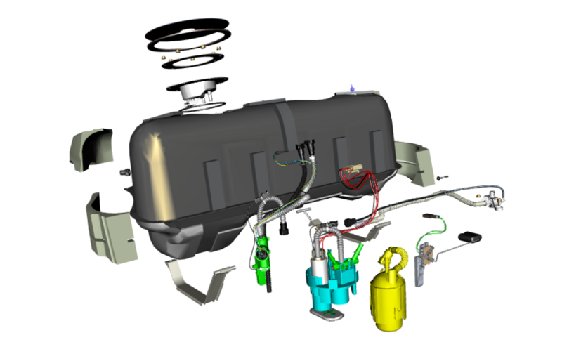 Image of FUEL FILTER UNIT