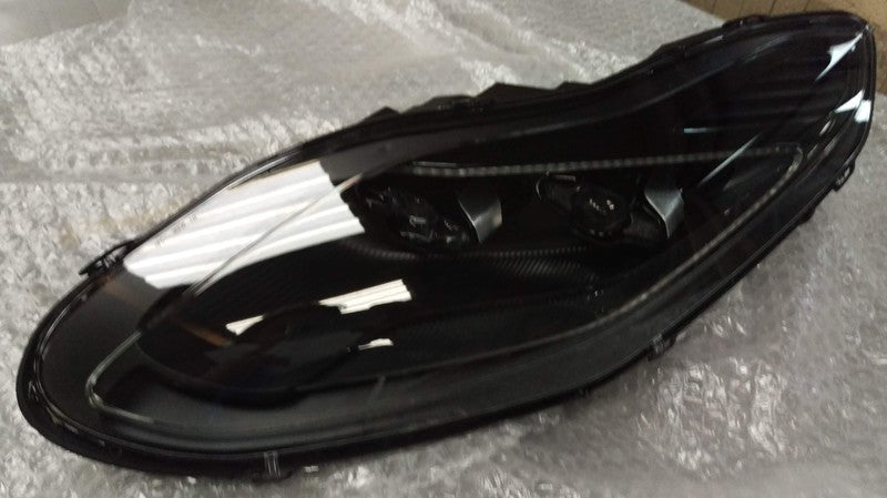 Image of FRONT HEADLIGHT LHD LEFT HAND BLACK BEZEL