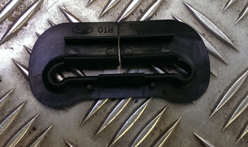 image 2 of escutcheon,rear seat belt upper
