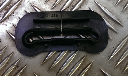 image 2 of escutcheon,rear seat belt upper