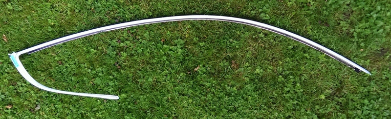 ROOF GUTTER CHROME MOULDING TRIM RIGHT