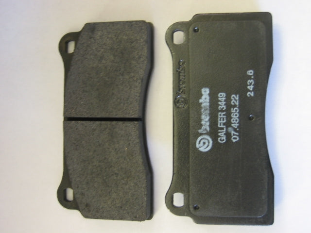 Image of FRONT DISC BRAKE PADS VANTAGE GENUINE