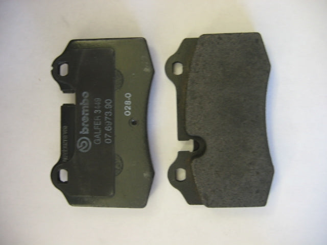 Image of REAR DISC BRAKE PAD SET VANTAGE
