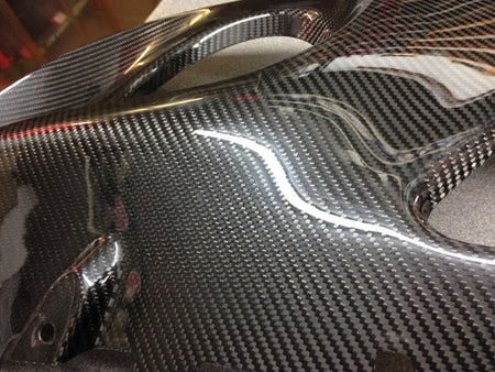 REAR LOWER CARBON FIBRE DIFFUSER