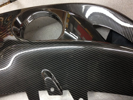 REAR LOWER CARBON FIBRE DIFFUSER