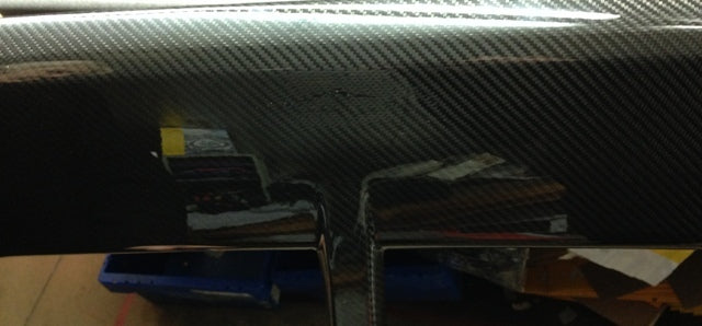 REAR LOWER CARBON FIBRE DIFFUSER