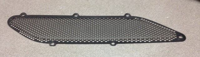 Image of BONNET HOOD MESH BLACK LEFT HAND