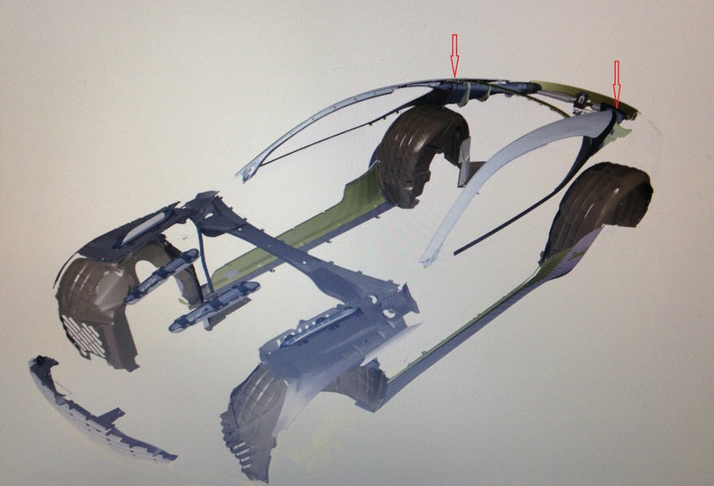 Image of REAR UPPER DUCT FINISHER RIGHT HAND