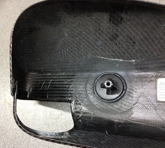 Image of CARBON MIRROR CAP RIGHT HAND