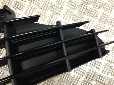 Image of FRONT RADIATOR GRILLE - DARK GLOSS BLACK - V12