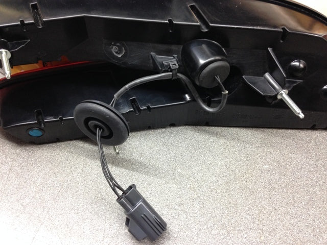 Image of REAR LIGHT RIGHT HAND RED LENS