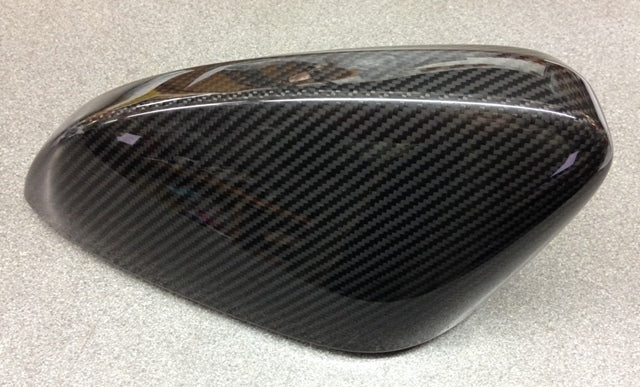 Image of CARBON REAR VIEW MIRROR CAP - LEFT