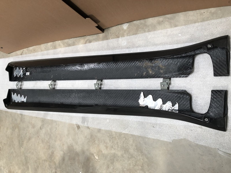 CARBON FIBRE SILL COVER ROCKER COVERS