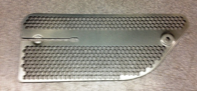 Image of MESH SIDE STRAKE LH TITANIUM