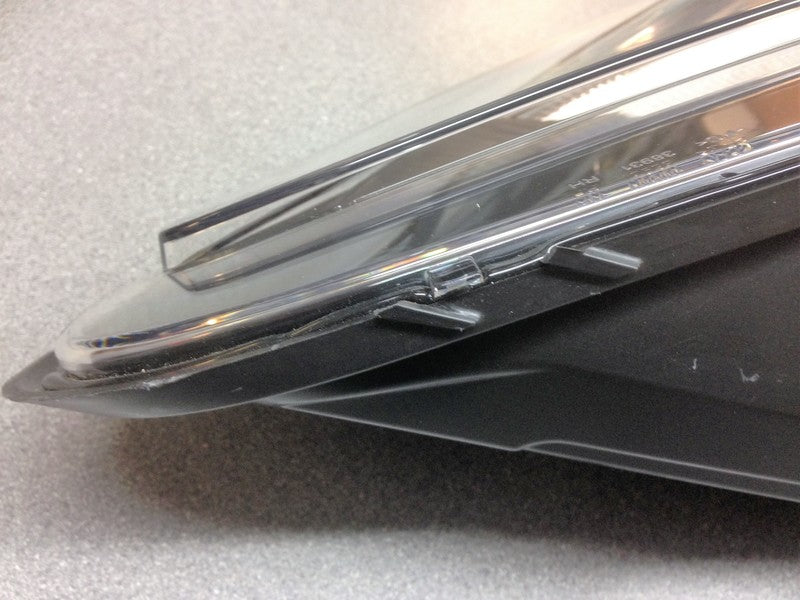 Image of FRONT HEADLIGHT RHD RIGHT HAND - SILVER BEZEL