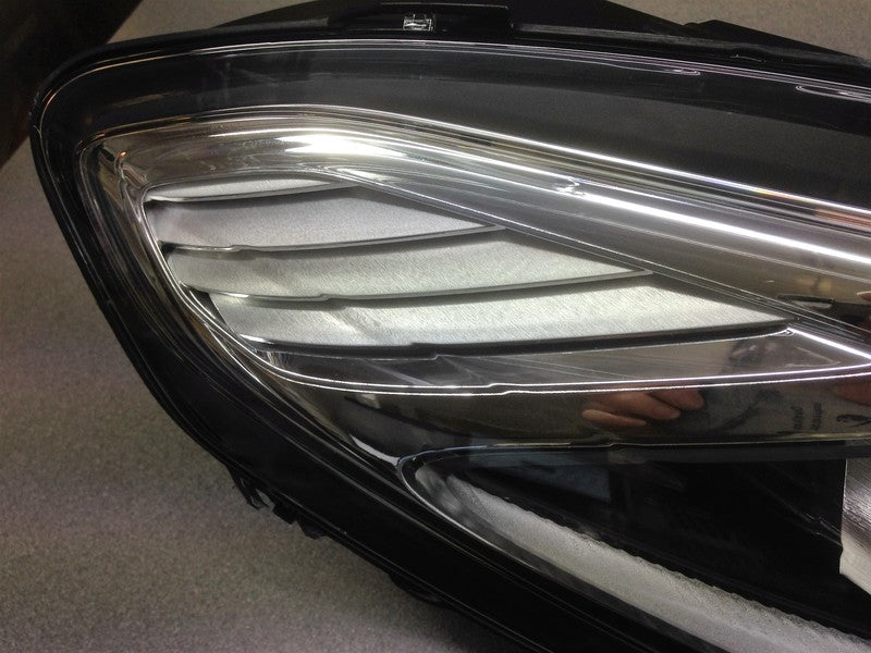 Image of FRONT HEADLIGHT RHD RIGHT HAND - SILVER BEZEL