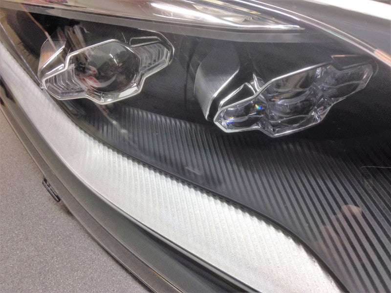Image of FRONT HEADLIGHT RHD RIGHT HAND - SILVER BEZEL