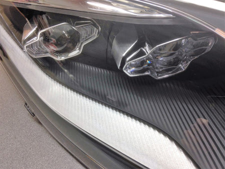 Image of FRONT HEADLIGHT RHD RIGHT HAND - SILVER BEZEL