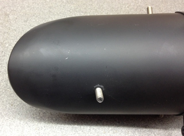 BLACK TAILPIPE EXHAUST FINISHER RH INNER