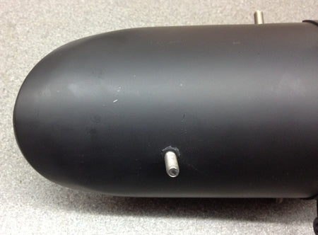 BLACK TAILPIPE EXHAUST FINISHER RH INNER