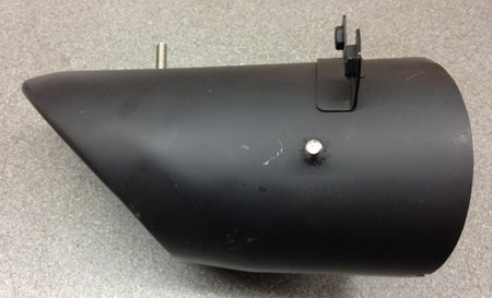 BLACK TAILPIPE EXHAUST FINISHER RH INNER