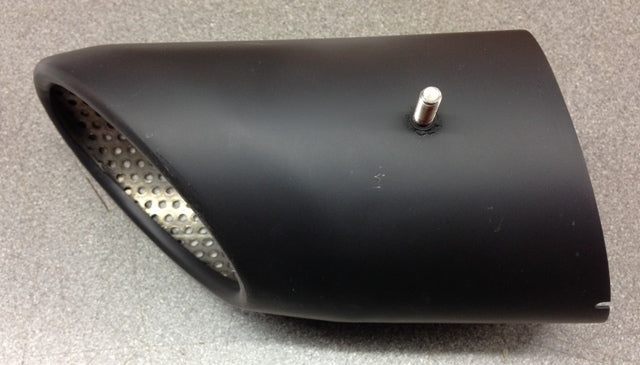 BLACK TAILPIPE EXHAUST FINISHER LH OUTER