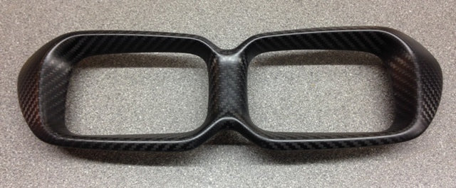 TWIN AIR VENT CENTRE SURROUND - CARBON FIBRE