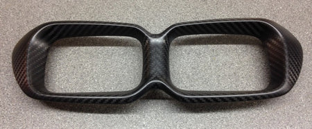 TWIN AIR VENT CENTRE SURROUND - CARBON FIBRE