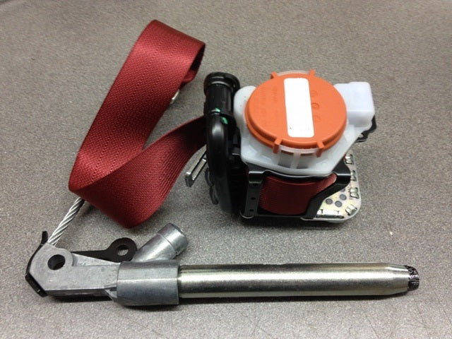 Image of FRONT PASSENGER SEAT BELT RHD - SPICE RED