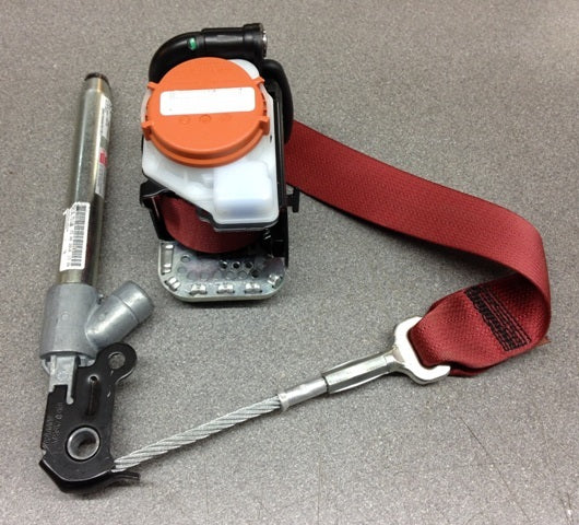 Image of FRONT DRIVER SEAT BELT LHD - SPICE RED