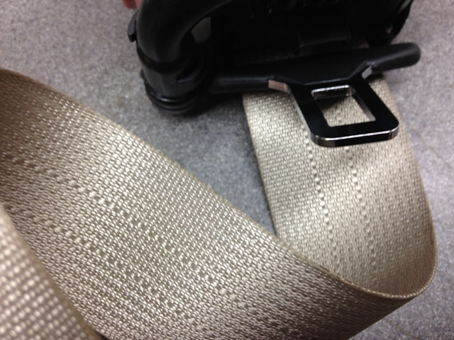 Image of FRONT DRIVER SEAT BELT LHD - CHAMPAGNE