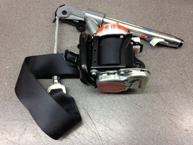 Image of FRONT DRIVER SEAT BELT RHD - WARM CHARCOAL