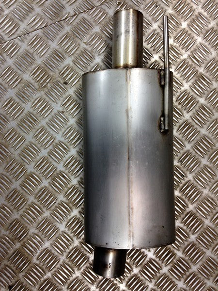 Image of REAR SILENCER MUFFLER LEFT HAND SIDE