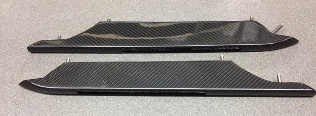 Image of CARBON FIBRE FENDER SIDE STRAKE - PAIR