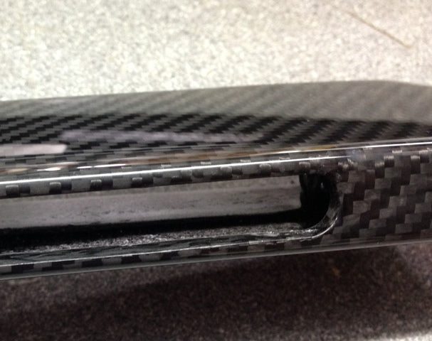 Image of CARBON FIBRE FENDER SIDE STRAKE - PAIR