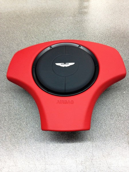 Image of DRIVERS AIRBAG COLOURED BLACK BADGE & BLACK RING