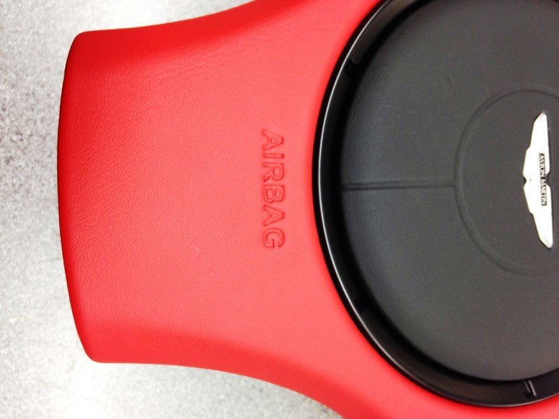 Image of DRIVERS AIRBAG COLOURED BLACK BADGE & BLACK RING