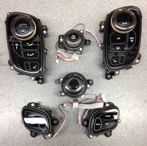 Image of CENTRE STACK SWITCH KIT DARK CHROME