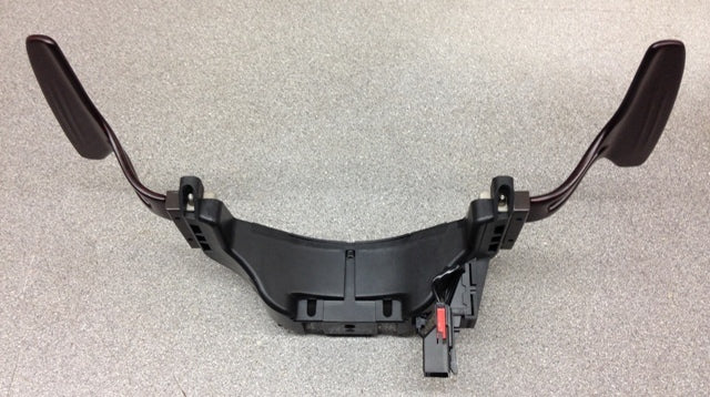 RED CARBON FIBRE PADDLE GEAR SHIFT SET